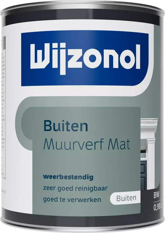 Meest Verkocht Wijzonol Muurverf voor Buiten Mat