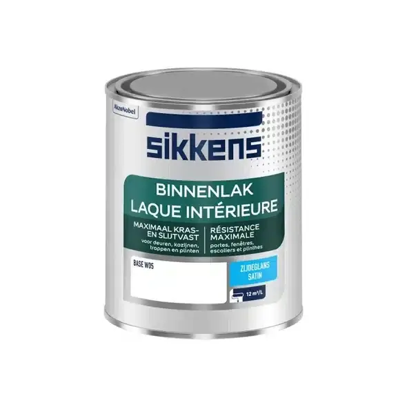 Sikkens Binnenlak Zijdeglans 0.75 Liter Beperkt Aanbod