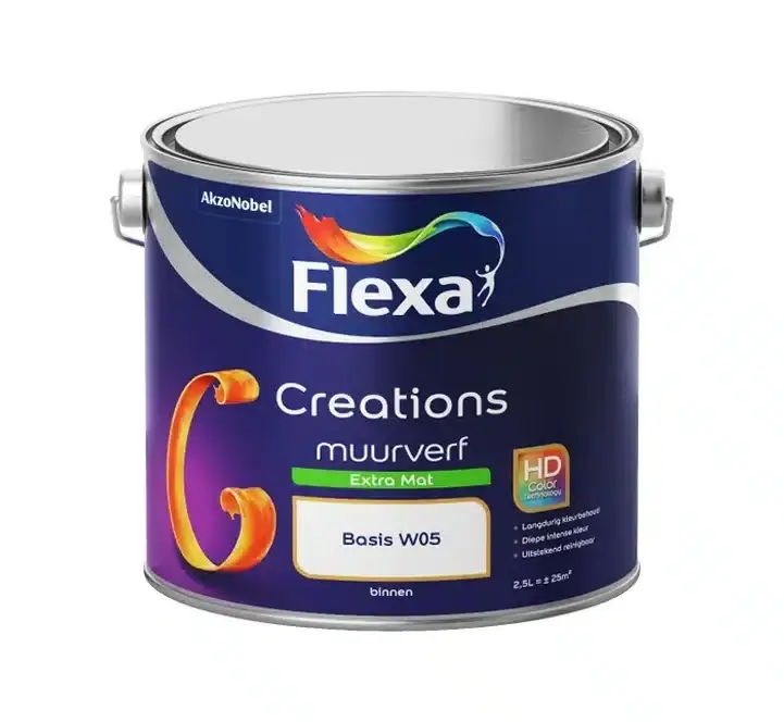 Flexa Creations Muurverf Extra Mat 1 Liter Must-Have