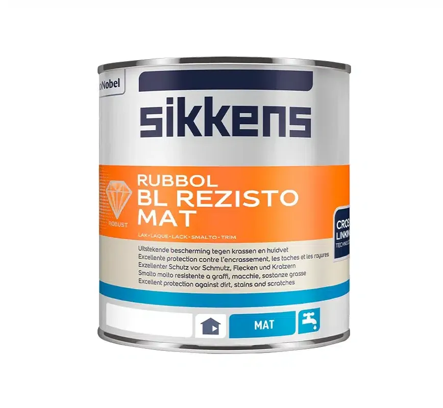 Fabrieksprijs Sikkens Rubbol BL Rezisto Mat 0.5 Liter