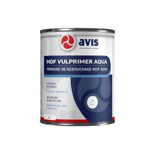 Avis MDF Vulprimer Aqua 250 ml Laatste Versie