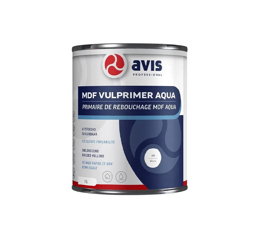 Avis MDF Vulprimer Aqua 250 ml Laatste Versie