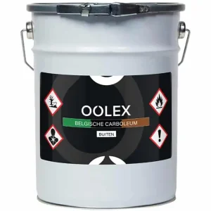 Oolex Belgische Carboleum Donkerbruin 5 Liter Populair