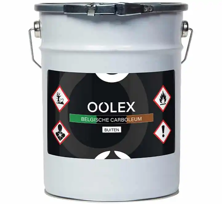 Oolex Belgische Carboleum Donkerbruin 5 Liter Populair