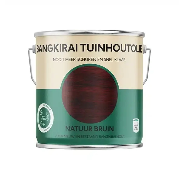 Gereduceerde Prijs Bangkirai Tuinhoutolie 0.75 Liter