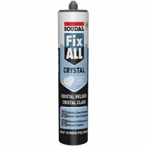 Superprijs Soudal Fix ALL Crystal 290 ml