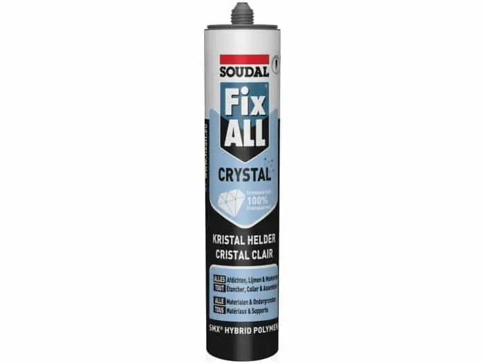 Superprijs Soudal Fix ALL Crystal 290 ml
