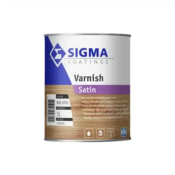 Sigma Varnish Satin 0.5 Liter Nu Kopen
