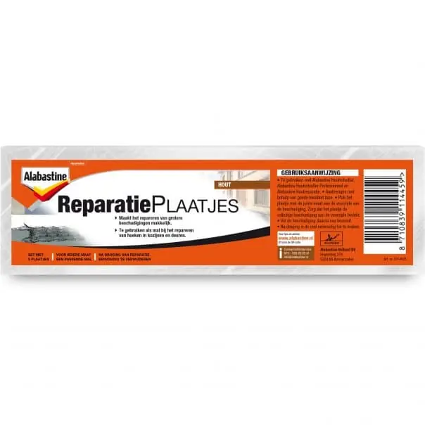 Koop Vandaag Alabastine Houtrot Reparatieplaatjes