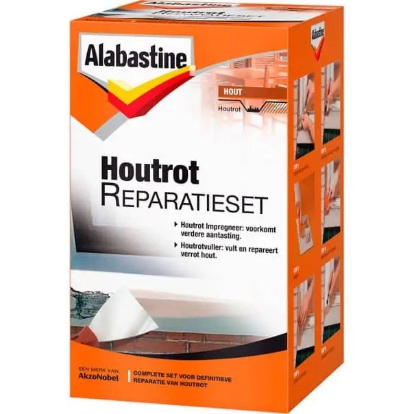 Alabastine Houtrot Reparatieset Per stuk Actieprijs