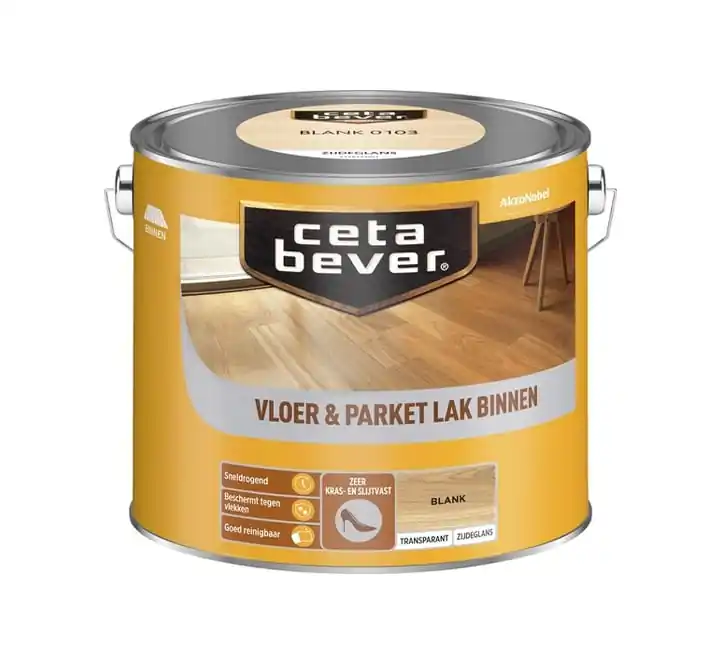 Cetabever Vloer & Parketlak Transparant 0.75 Liter Dagaanbieding