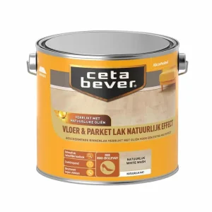 Cetabever Vloer- & Parketlak Natuurlijk Effect 2.5 Liter Fabrieksprijs