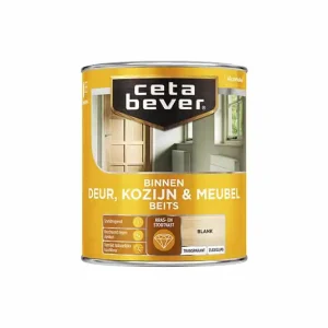 Beperkte Voorraad CetaBever Deur, Kozijn & Meubelbeits Transparant 1 Liter