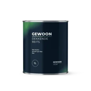 Snelle Levering Gewoon Dekkende Beits 1 Liter