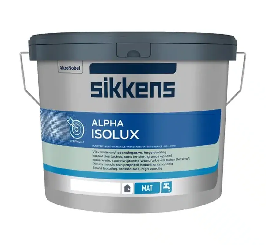 Gereduceerde Prijs Sikkens Alpha Isolux SF 10 Liter