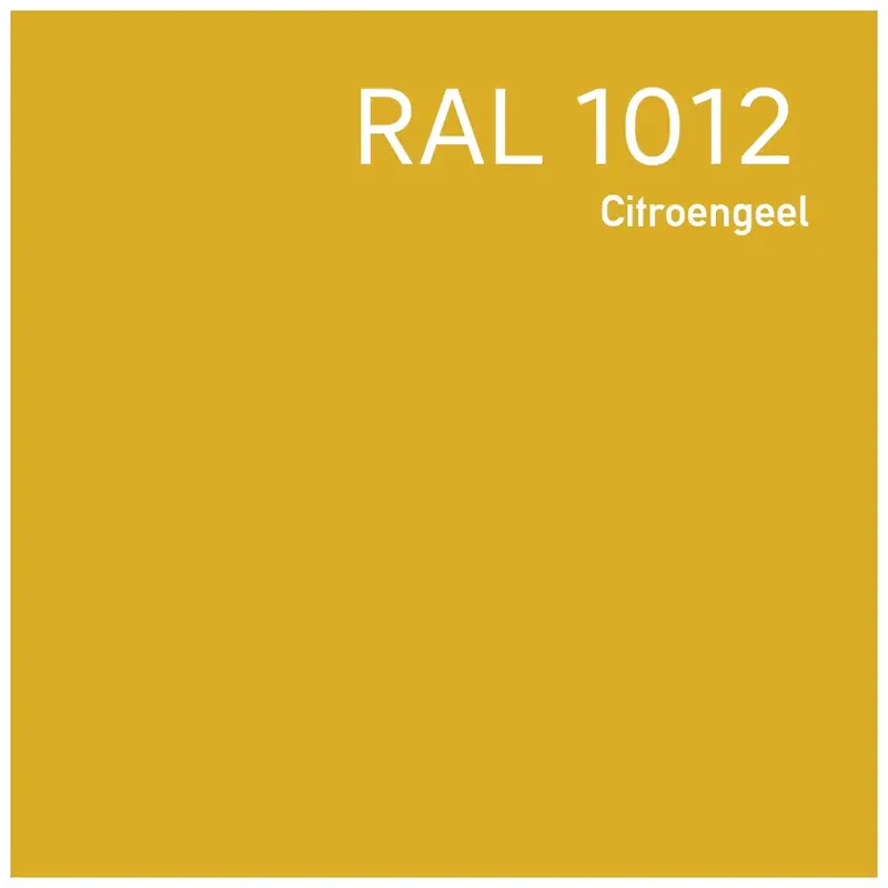 Goedkoop RAL 1012 Citroengeel