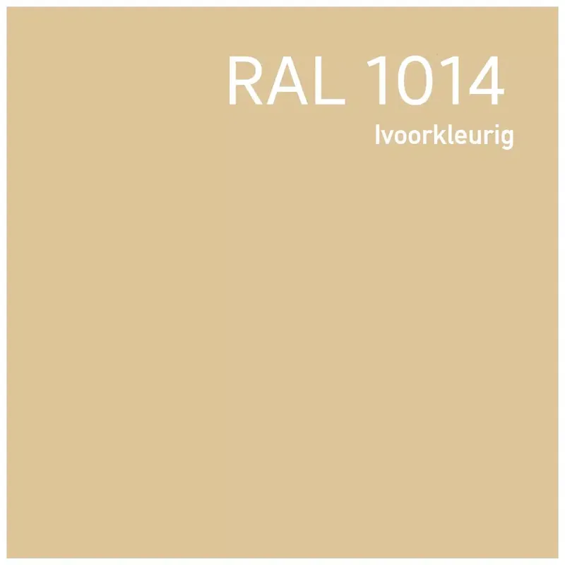 RAL 1014 Ivoorkleurig Gereduceerde Prijs