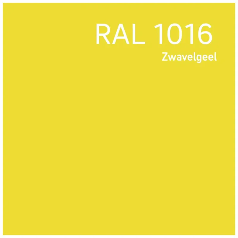 RAL 1016 Zwavelgeel Betrouwbaar