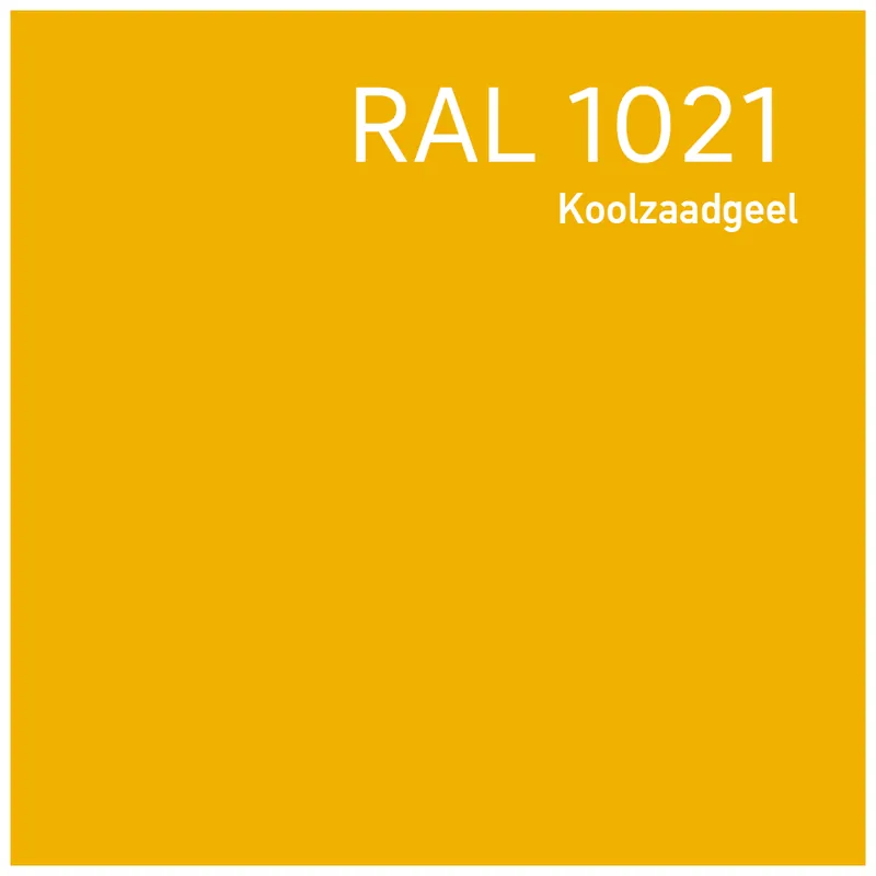RAL 1021 Koolzaadgeel Korting