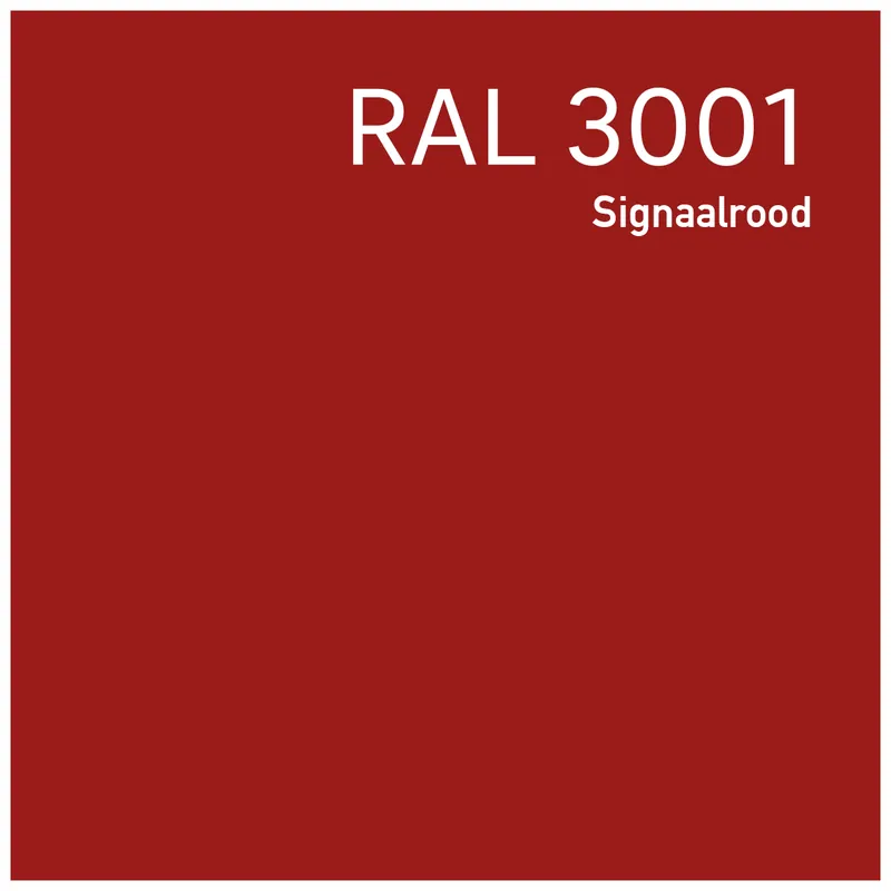 RAL 3001 Signaalrood Hoge Kwaliteit