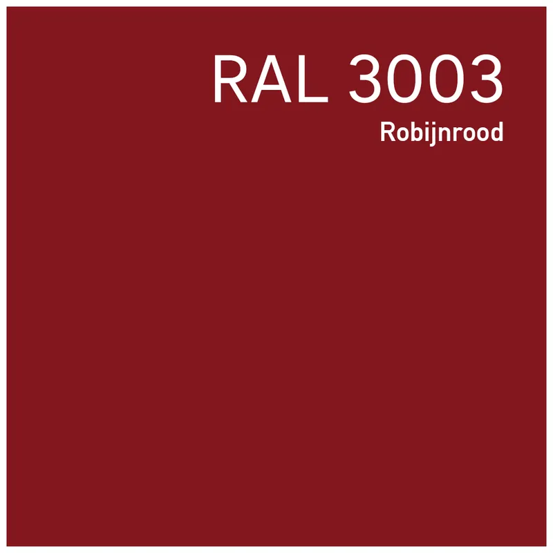 Seizoensaanbieding RAL 3003 Robijnrood