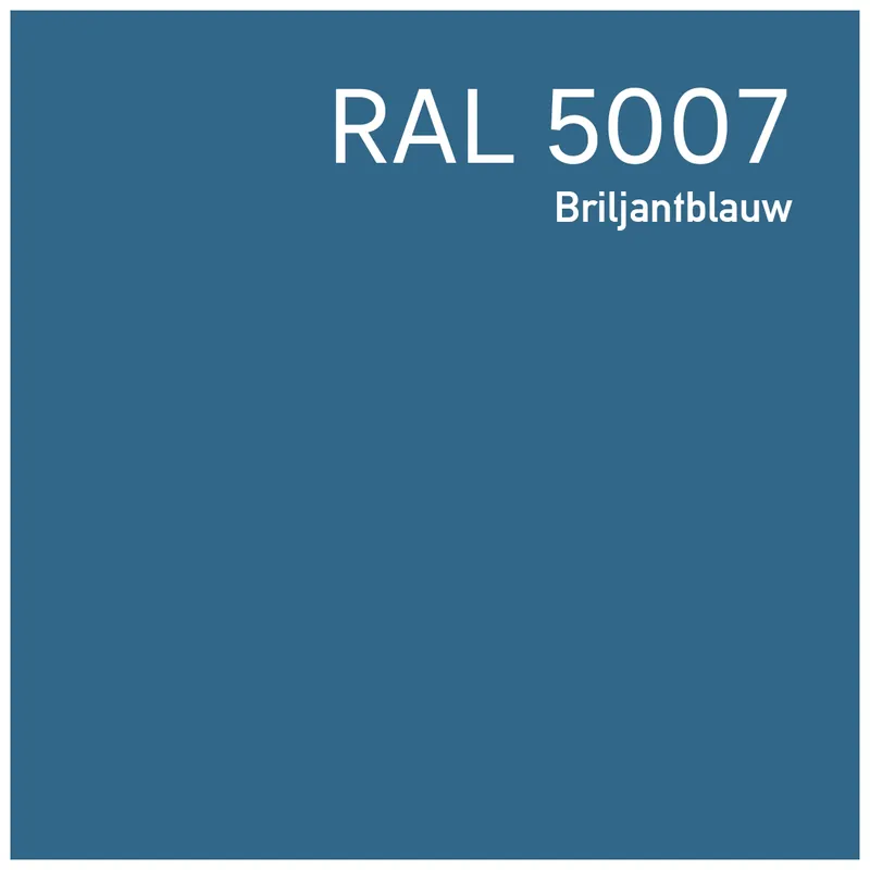 RAL 5007 Briljantblauw Rechtstreeks Van De Fabrikant