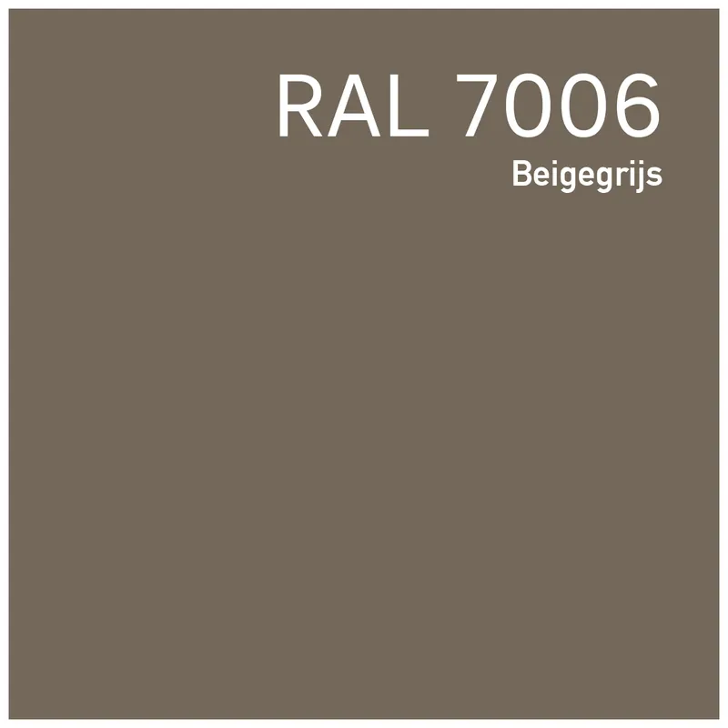 RAL 7006 Beigegrijs Gecertificeerd