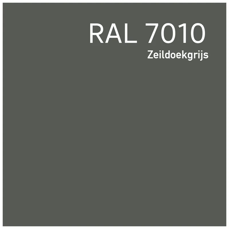 RAL 7010 Zeildoekgrijs Gratis Retour
