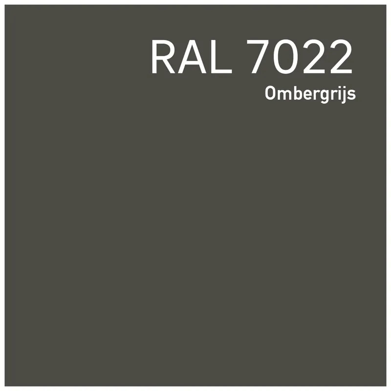 RAL 7022 Ombergrijs Direct Verzonden