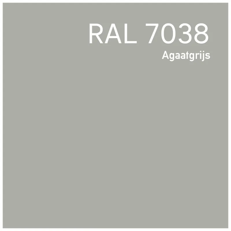 Op = Op RAL 7038 Agaatgrijs