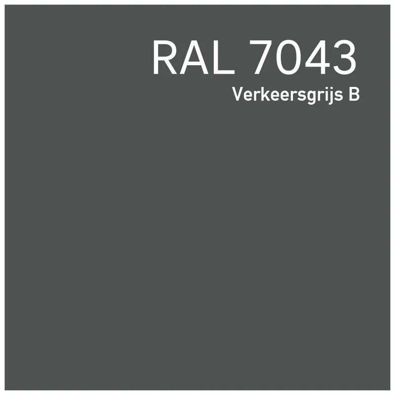 RAL 7043 Verkeersgrijs B Hoge Kwaliteit