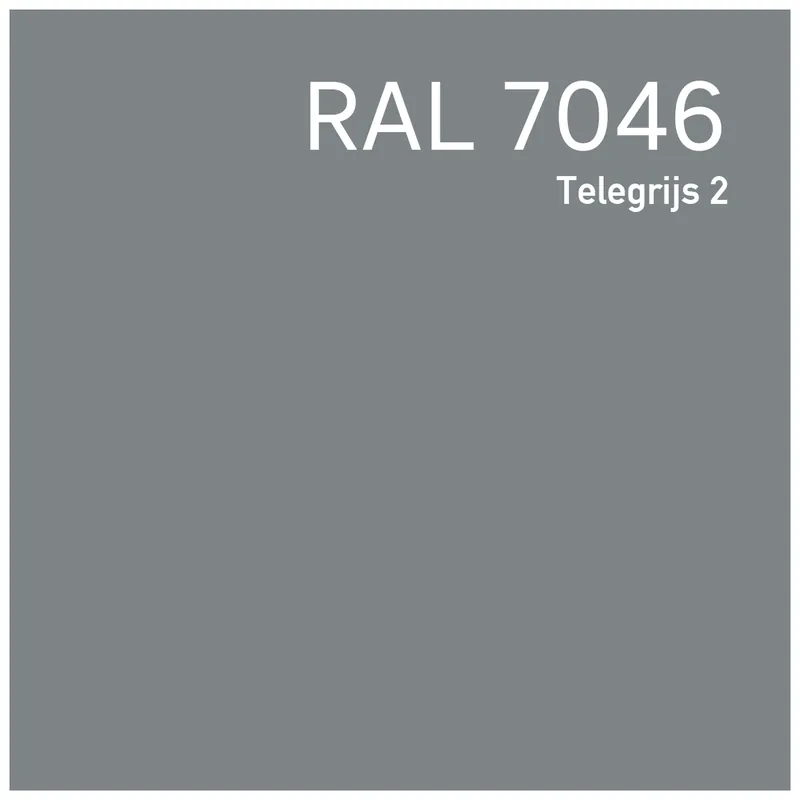 Tijdelijk Beschikbaar RAL 7046 Telegrijs 2
