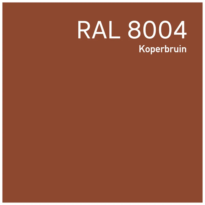 RAL 8004 Koperbruin Exclusieve Aanbieding