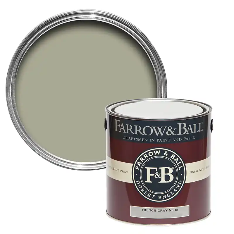 Farrow and Ball French Gray No. 18 Dagaanbieding