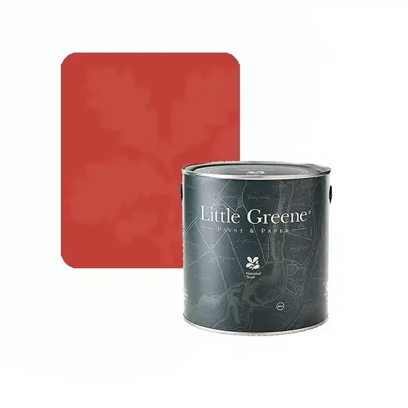 Little Greene Atomic Red 190 Tijdelijk Beschikbaar