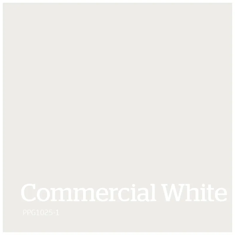 Tijdelijk Beschikbaar PPG1025-1 – Commercial White