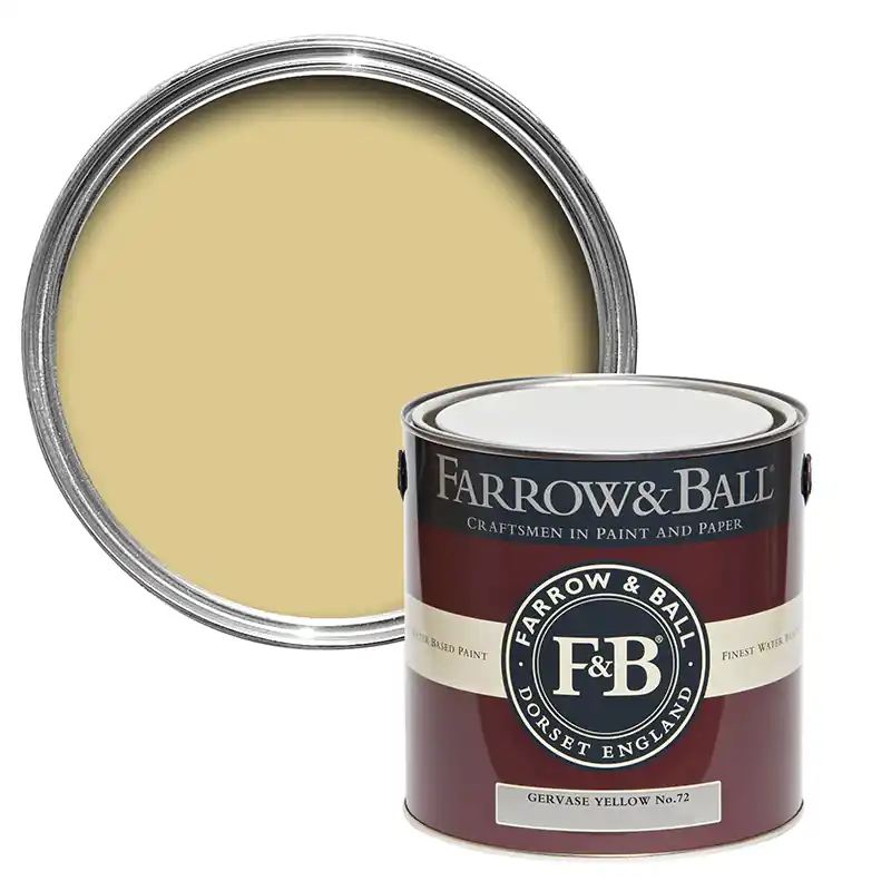 Farrow and Ball Gervase Yellow No. 72 Bestseller