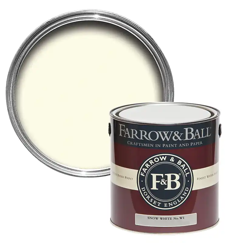 Farrow and Ball Snow White No. W1 Beperkte Voorraad