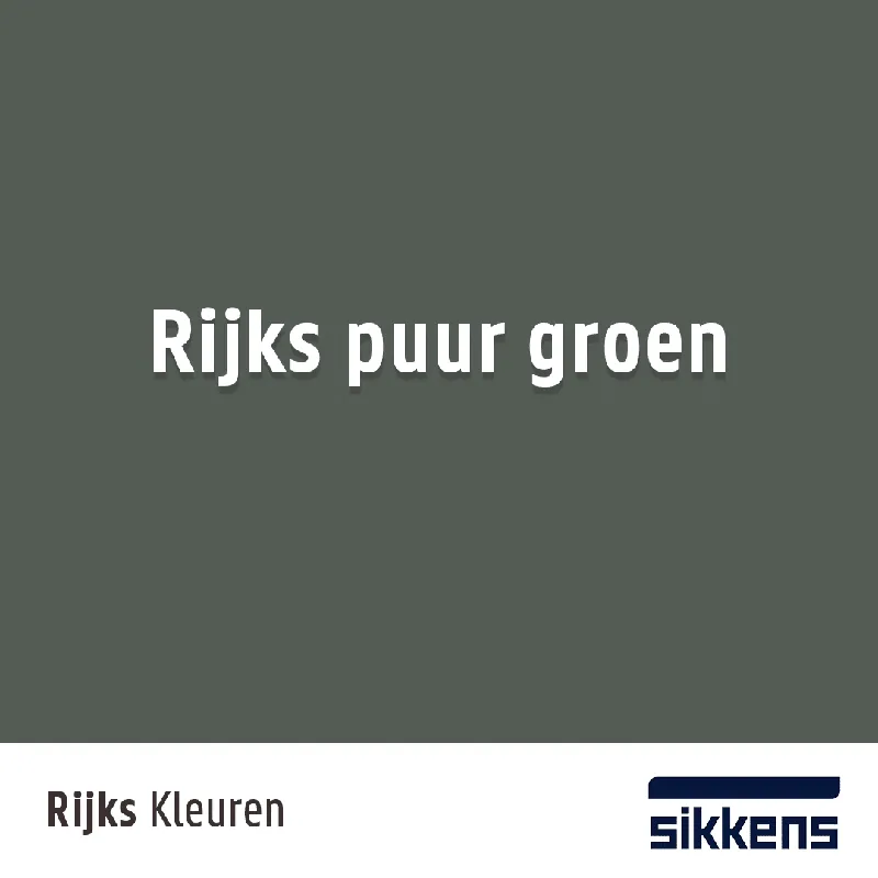 RIJKS puur groen Bestel Nu