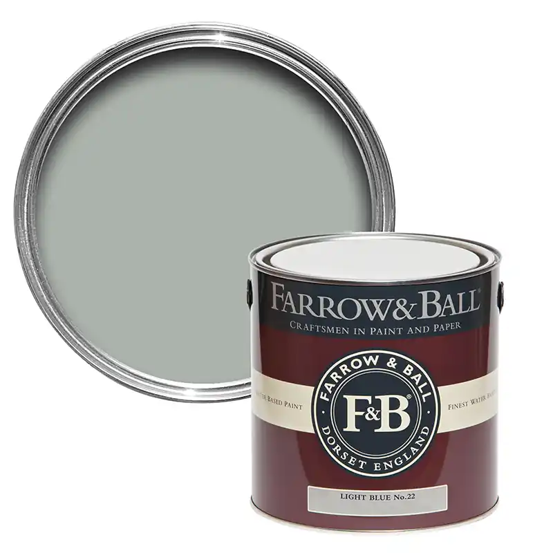 Farrow and Ball Light Blue No. 22 Nieuw