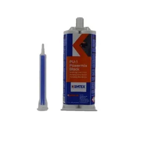 Kemtex PU-1 2 Komponenten Lijm Zwart Nieuw