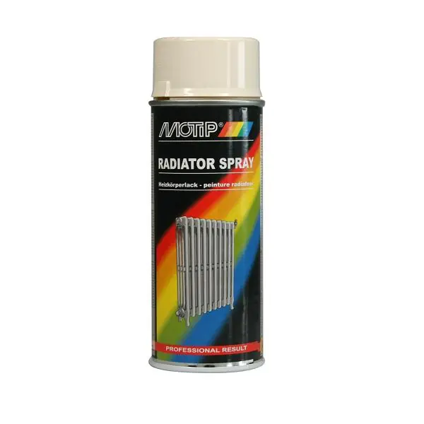 Actieprijs Motip Radiatorenlak Spuitbus 400ml Gebroken Wit 4078