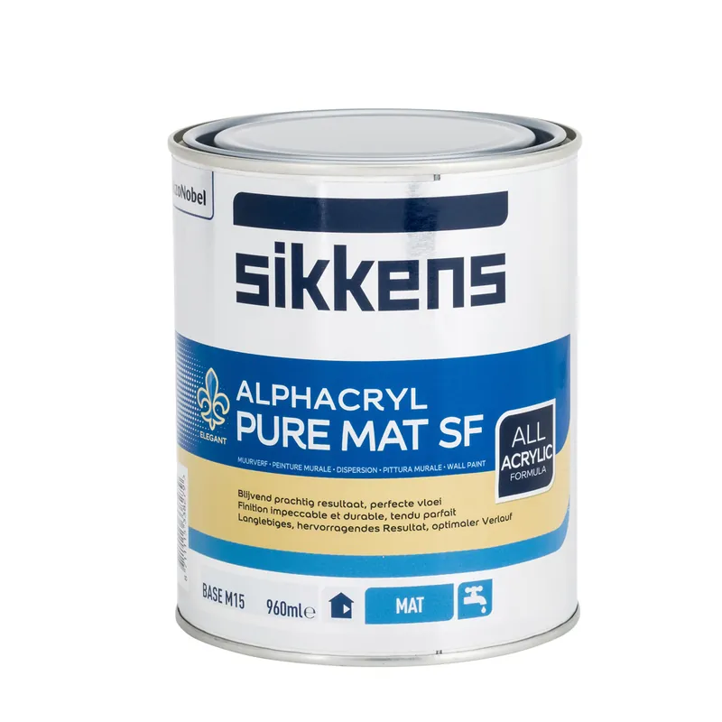 Sikkens Alphacryl Pure Mat SF 1 liter Weekendaanbieding