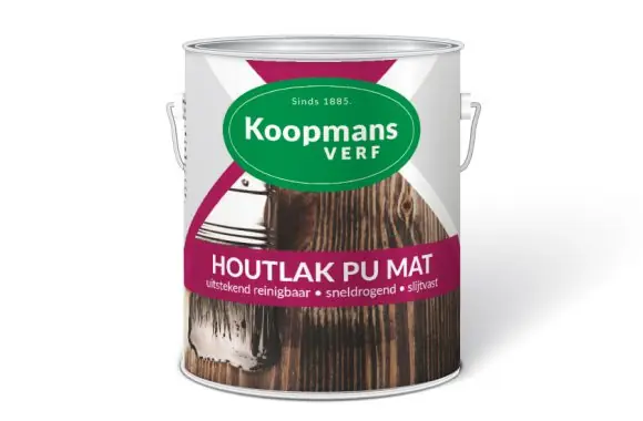 Koopmans Houtlak PU Mat Blank 250 ml Nieuw