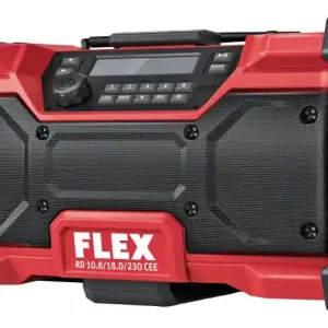 Flex Digitale accu-bouwplaatsradio 10,8 / 18,0 V Shop Nu