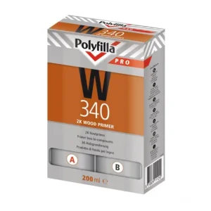 Polyfilla Pro 2K Houtprimer W340 Set 200 ml Gecertificeerd