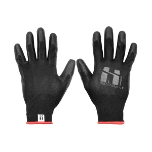 1 Paar Mr. Serious PU coated gloves Small Aanbieding