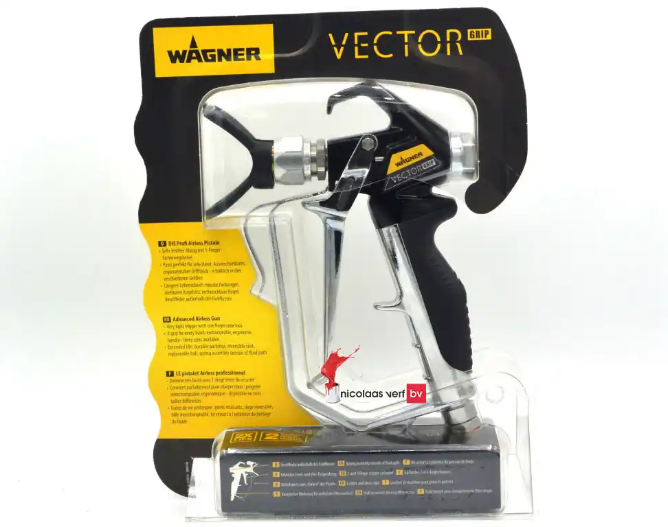 Direct Beschikbaar Wagner Airless Spuitpistool Vector Grip4-Finger