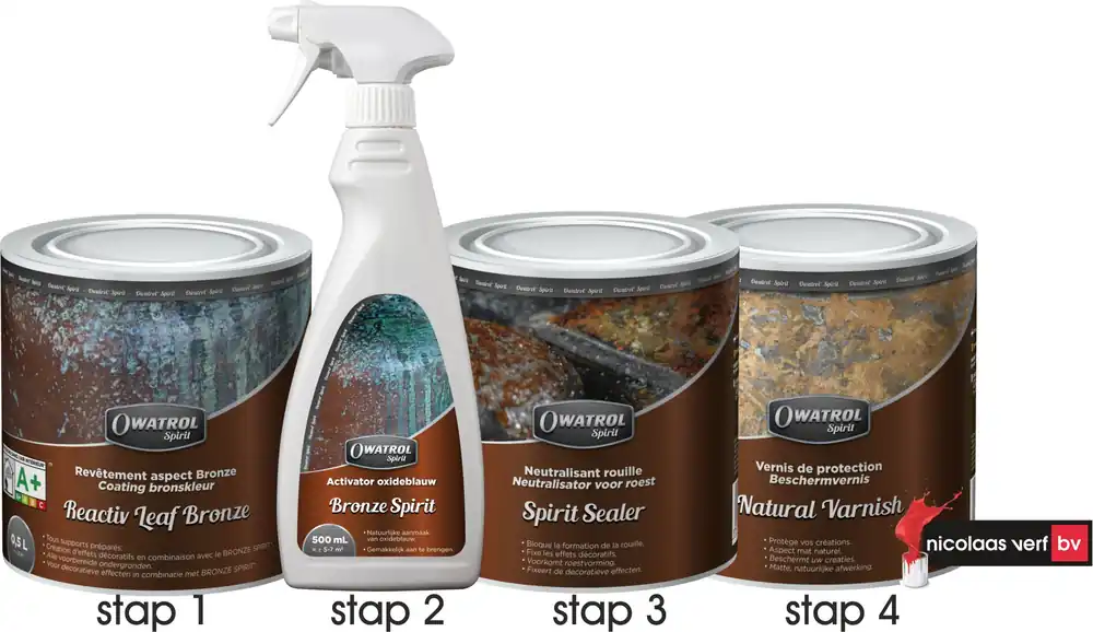 Lage Prijs Owatrol Spirit Bronze Effect 500 ml