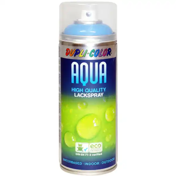 Direct Beschikbaar Dupli Color Aqua Lackspray Waterbasis spuitbus 350 ml Blank Hoogglans